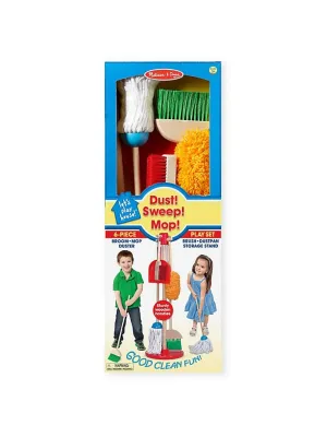 Melissa & Doug® 6-Piece Let's Play House™ Dust Sweep Mop