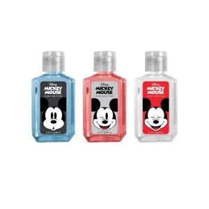 Mickey Mouse Travel Hand Sanitizer for Boys Pack of 3 Small Hand Sanitizer Bottles