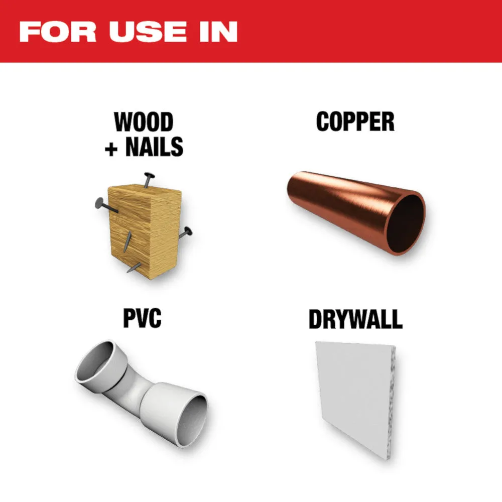 Milwaukee 49-25-1203 OPEN-LOK 1-1/4" TITANIUM CHARGED Bi-Metal Multi-Material Multi-Tool Blade
