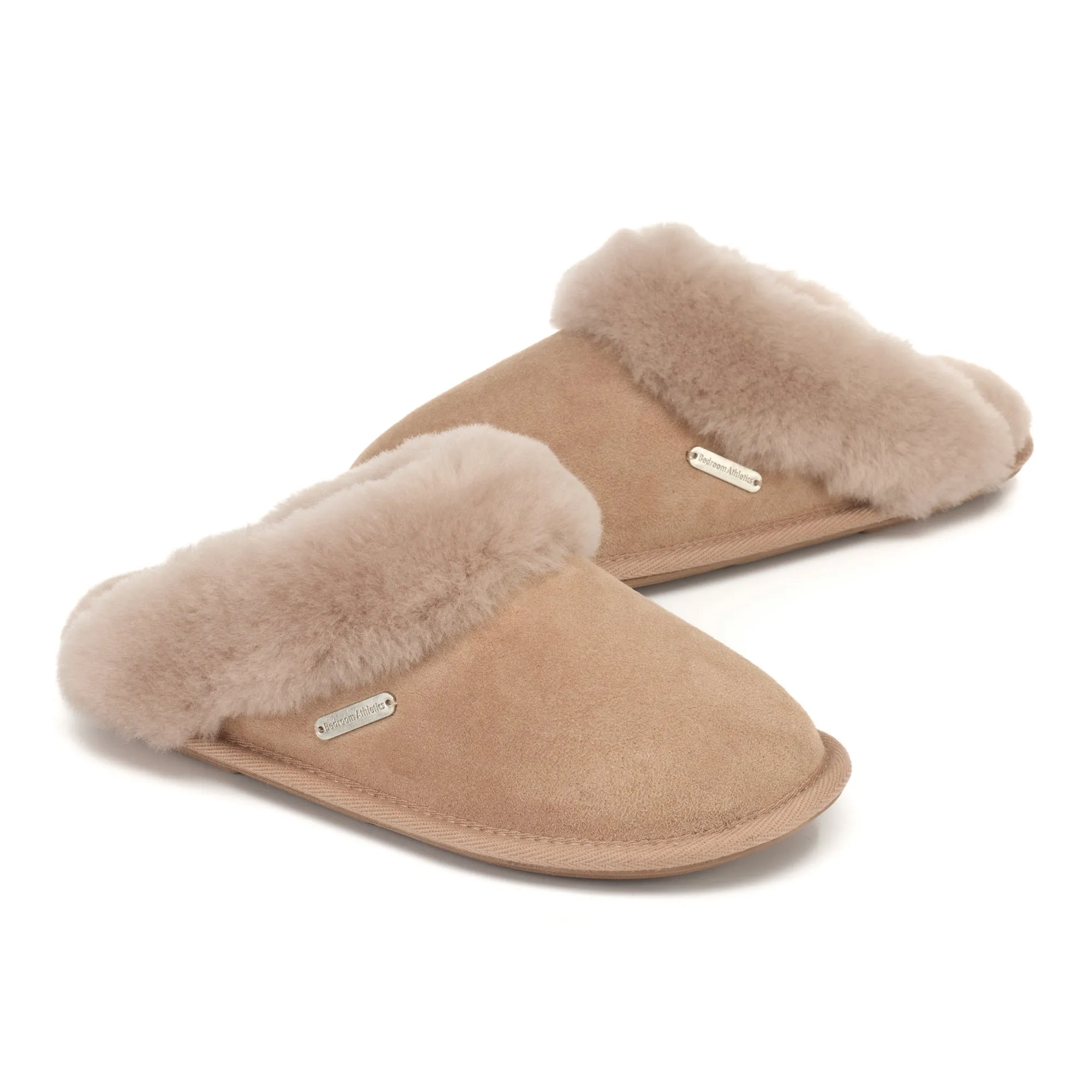 Molly - Double Faced Sheepskin Mule - Cappuccino