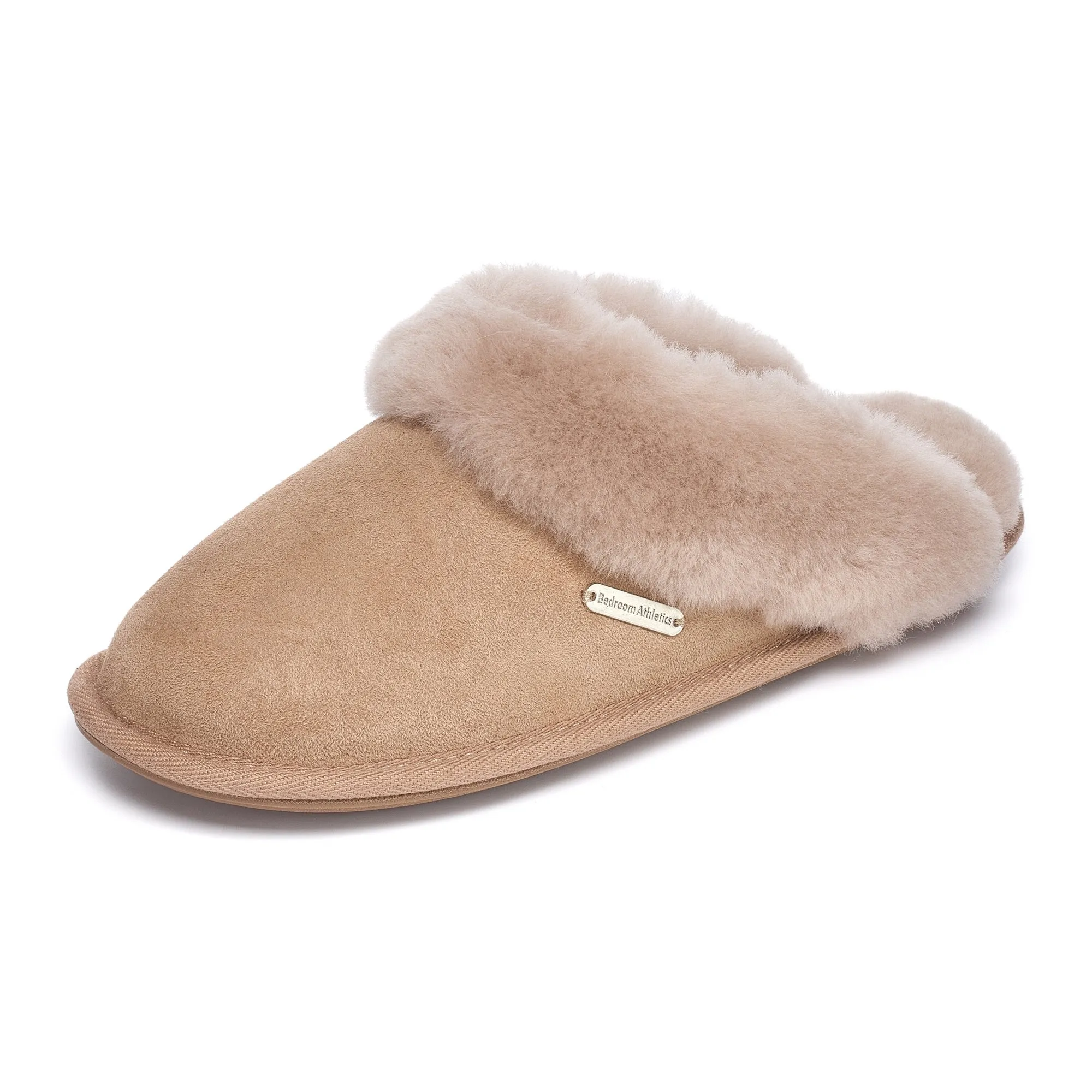 Molly - Double Faced Sheepskin Mule - Cappuccino