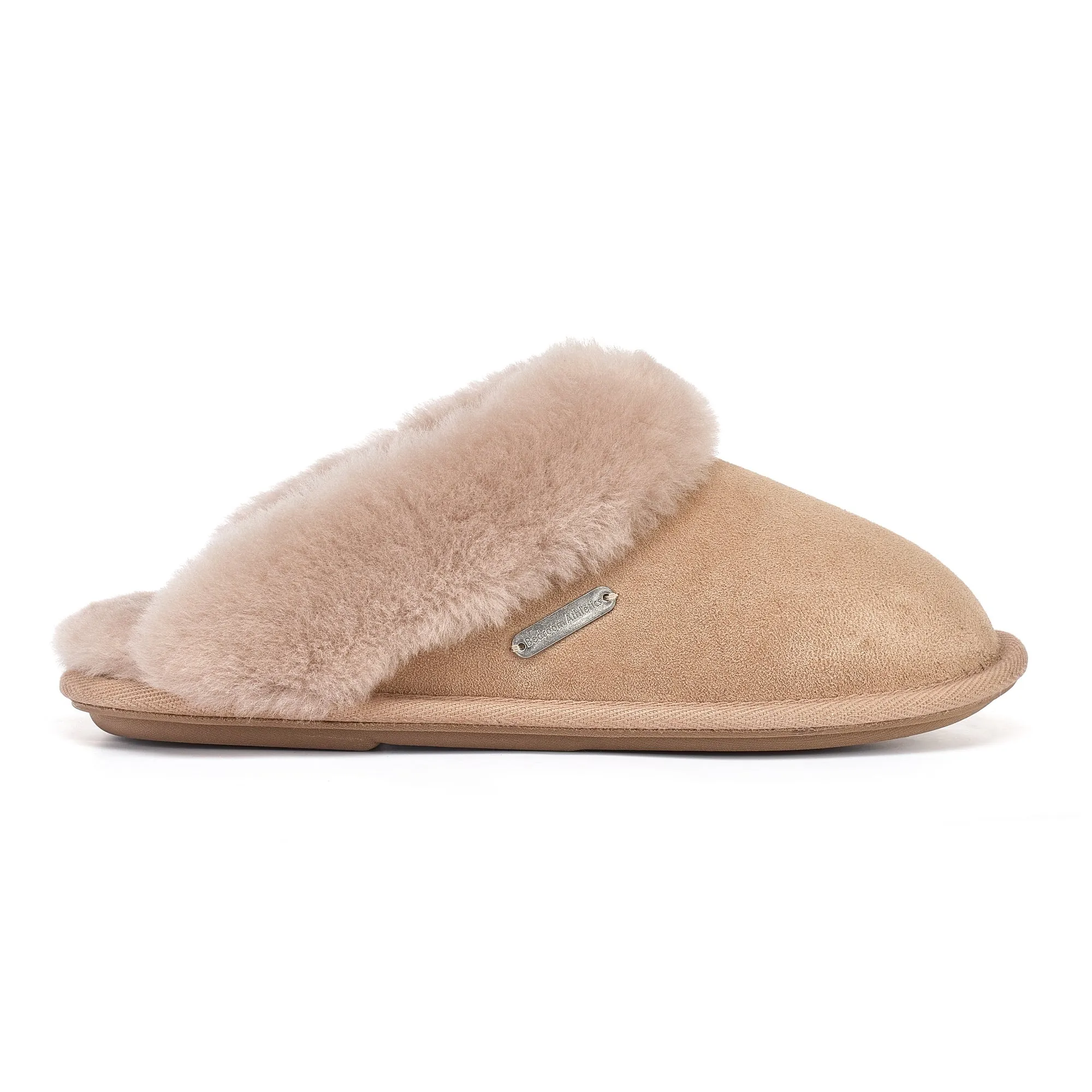 Molly - Double Faced Sheepskin Mule - Cappuccino