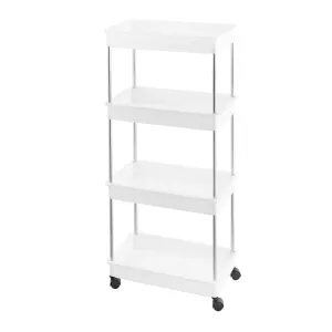 Multi Purpose Rectangular Rack Organizer 42X15cm White
