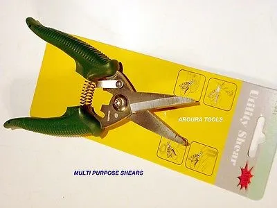 MULTI PURPOSE SHEARS -S/STEEL BLADES- NEW
