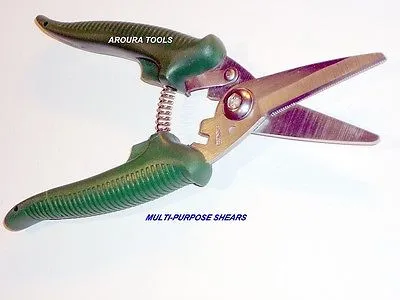 MULTI PURPOSE SHEARS -S/STEEL BLADES- NEW