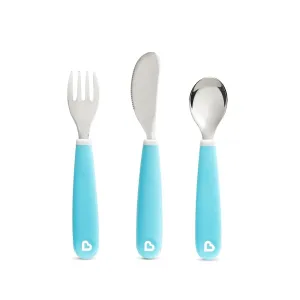 Munchkin Splash Toddler Fork, Knife & Spoon Set