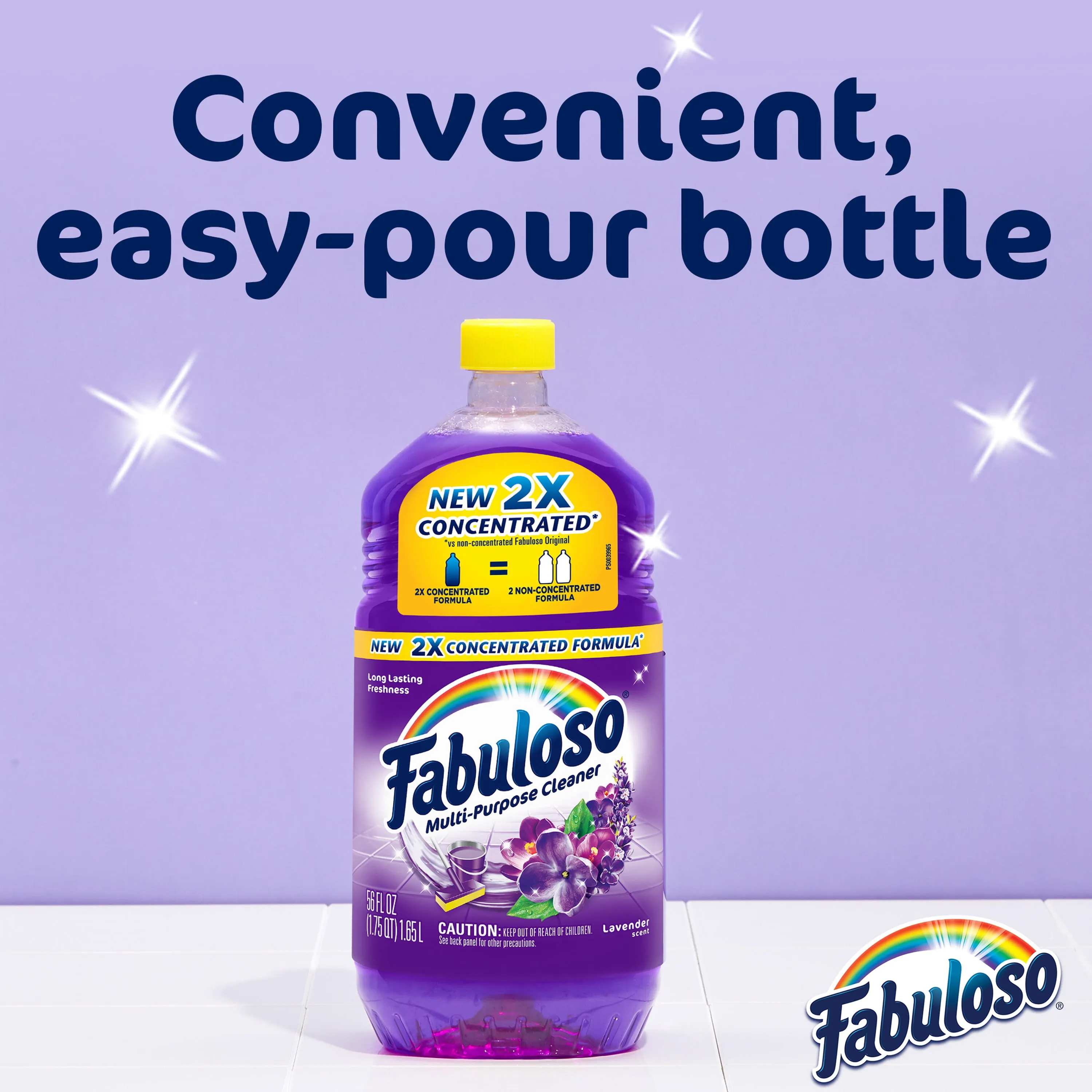 NEW Fabuloso All Purpose Cleaner Lavender 169 Fluid Ounce Free And Fast Shipping
