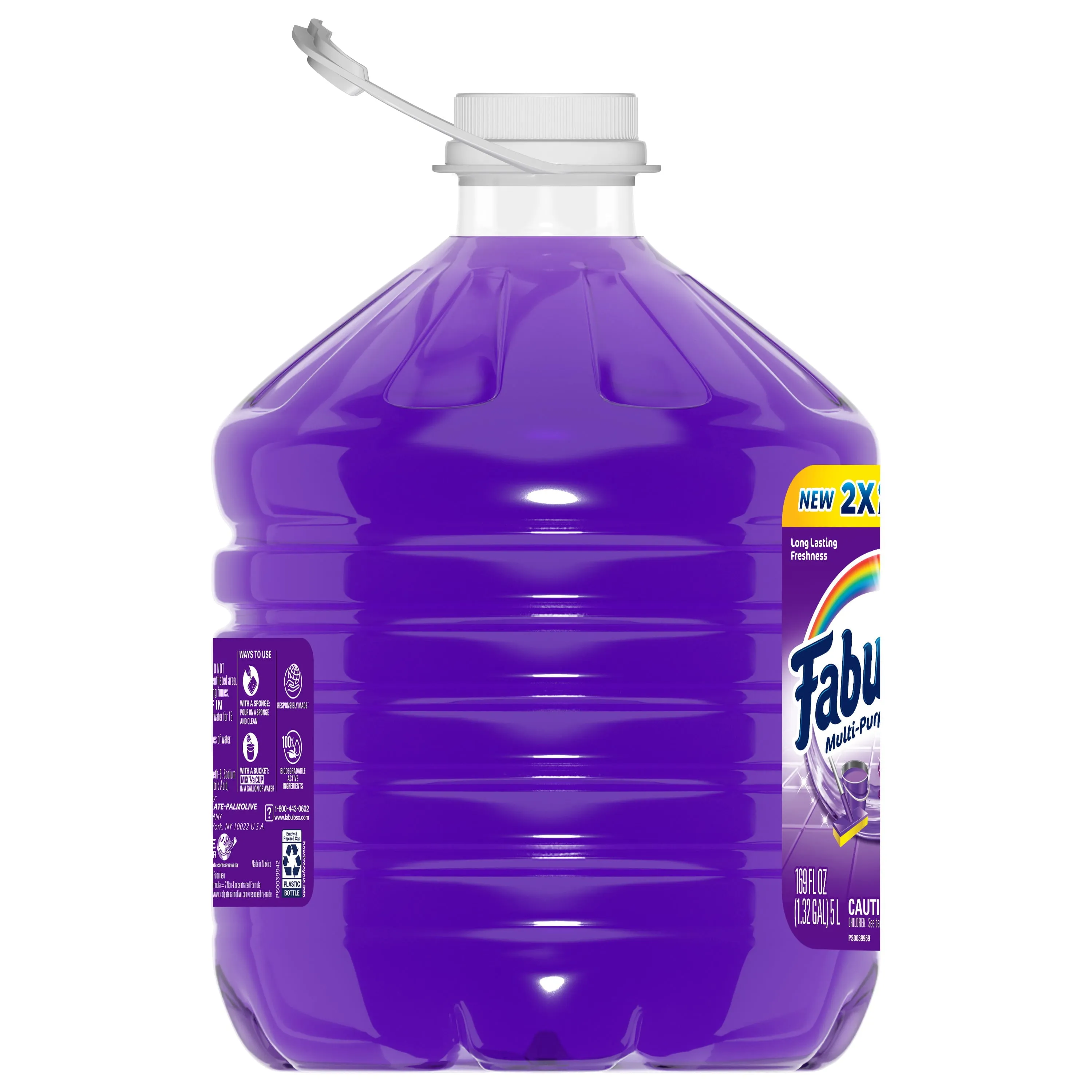 NEW Fabuloso All Purpose Cleaner Lavender 169 Fluid Ounce Free And Fast Shipping