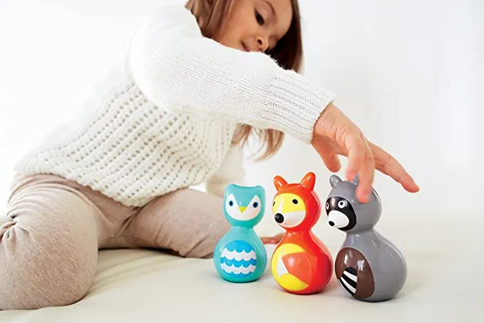New in box! KID O Wobbles, Owl Activity Toy! 4" Tall, perfect for small hands! 12 Months  