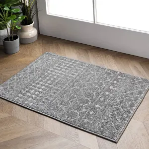 New nuLOOM Moroccan Bly Dark Grey Rug 2 Ft X 3Ft!