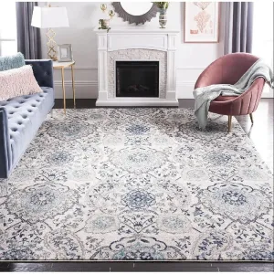 New Stunning Large 8 Ft x 10 Ft Floral Medallion Area Rug! Vivid Colours, stain & fade resistant, Made in Turkey! Retails $550 