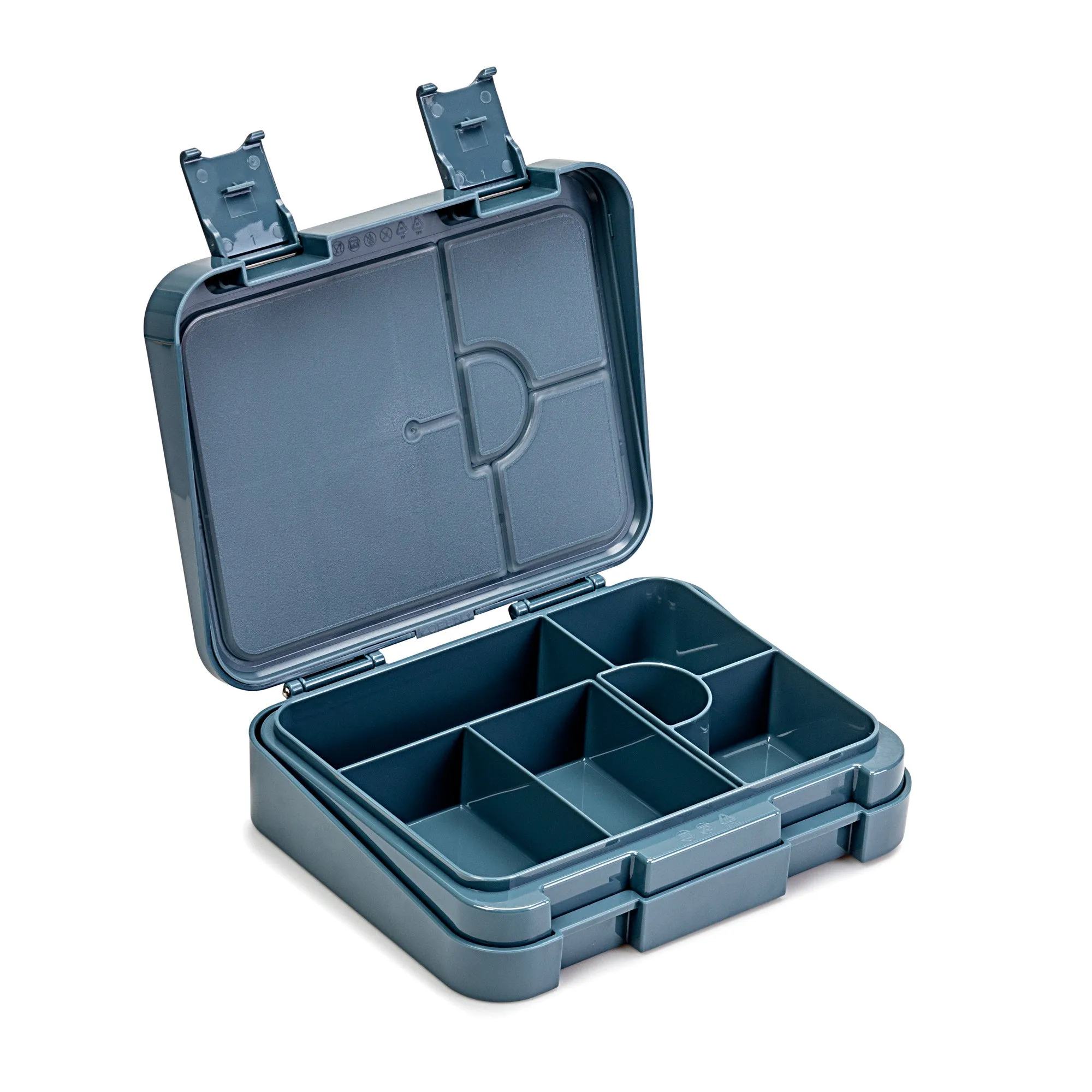 noüka Grand Bento Lunch Box - Deep Ocean (Min. of 2 PK, Multiples of 2 PK)