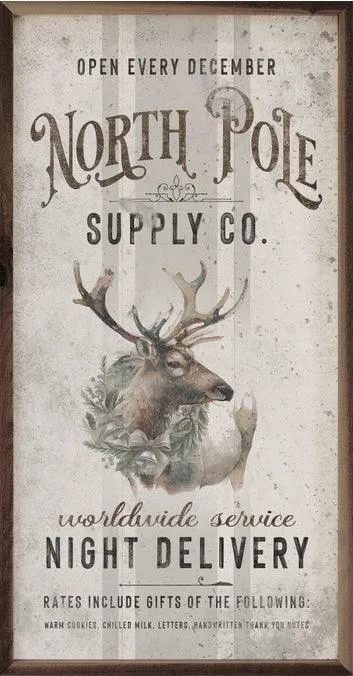 North Pole Supply Co 8x16