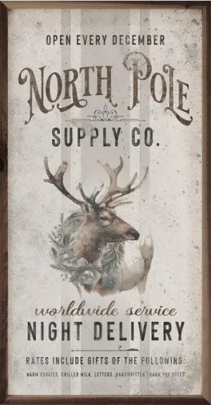 North Pole Supply Co 8x16