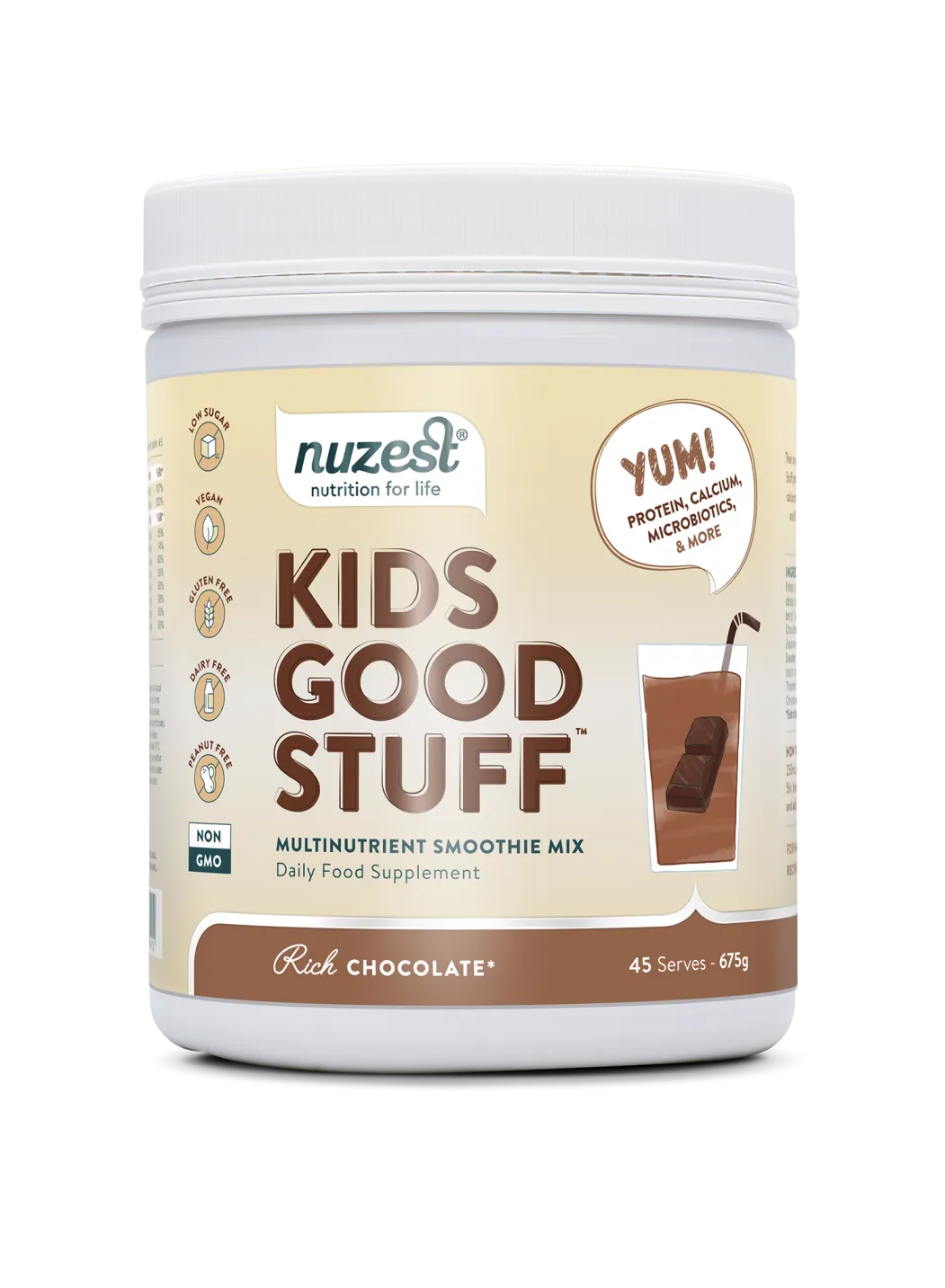 Nuzest Kids Good Stuff Rich Chocolate 675g