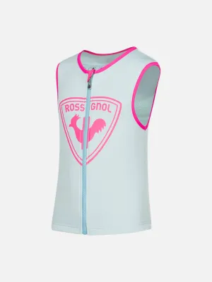 Ochraniacz narciarski dla dzieci ROSSIGNOL FLEXVENT VEST KIDS AQUA niebieski