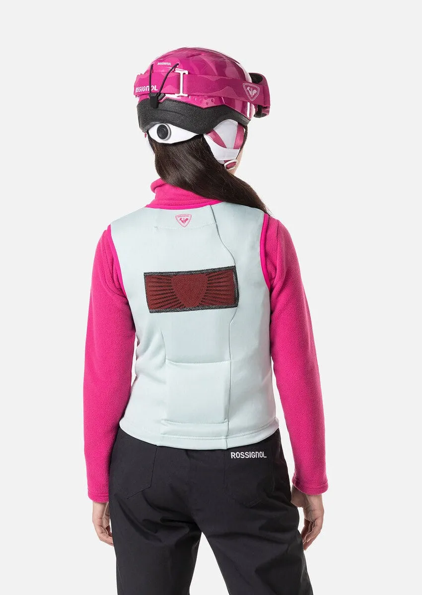Ochraniacz narciarski dla dzieci ROSSIGNOL FLEXVENT VEST KIDS AQUA niebieski