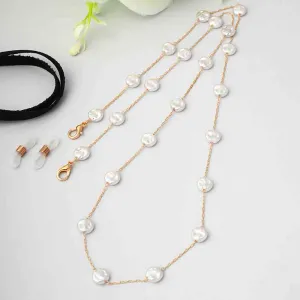 Pearl Disc Mask Chain