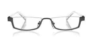 Peek Performer Color 51 - Shiny Gunmetal Front with Clear Crystal Temples
