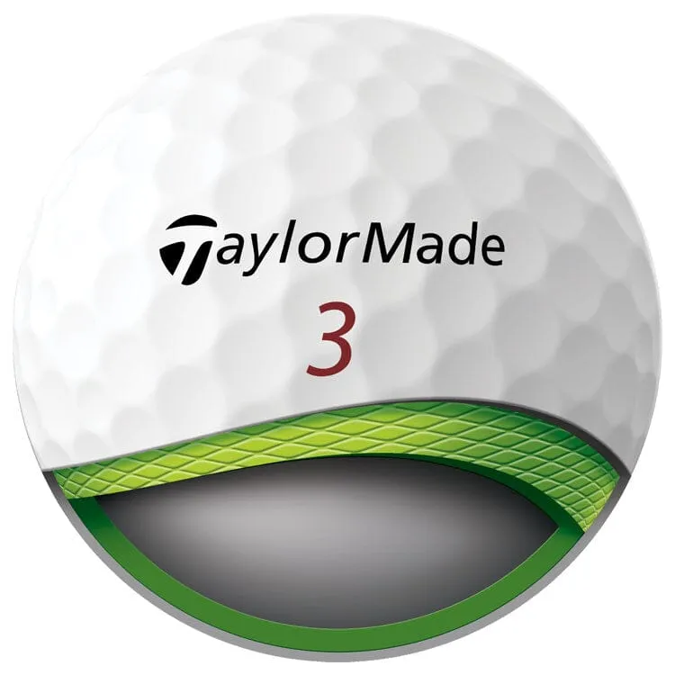 Pelotas de golf TaylorMade Tour Response, paquete de 12