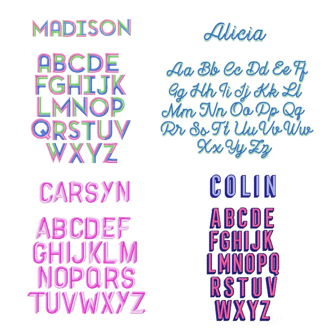 Personalized Seersucker Baby Pink Round Multi Purpose Pouch