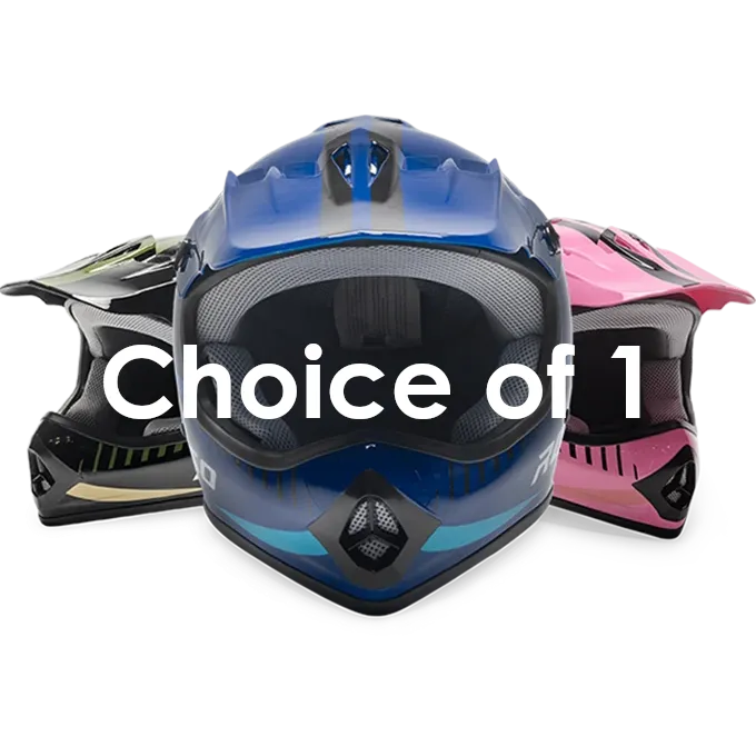 Pioneer e-802 electric ATV Bundle | Ages 6  only | Blue Decals Feat.