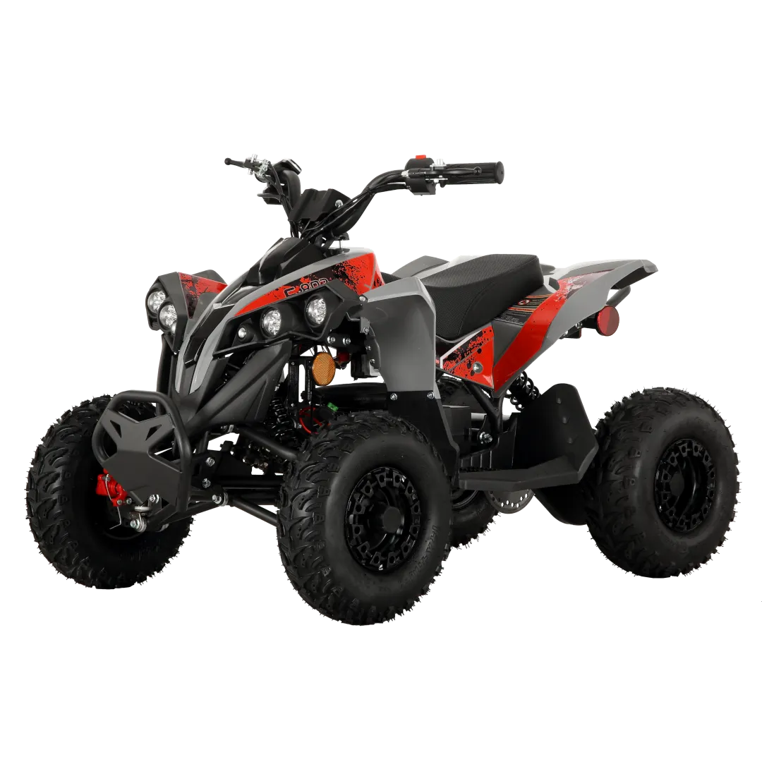 Pioneer e-802 electric ATV Bundle | Ages 6  only | Blue Decals Feat.