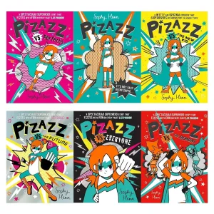 Pizazz by Sophy Henn 6 Books Collection Set (Pizazz vs Perfecto, Pizazz vs the New Kid)