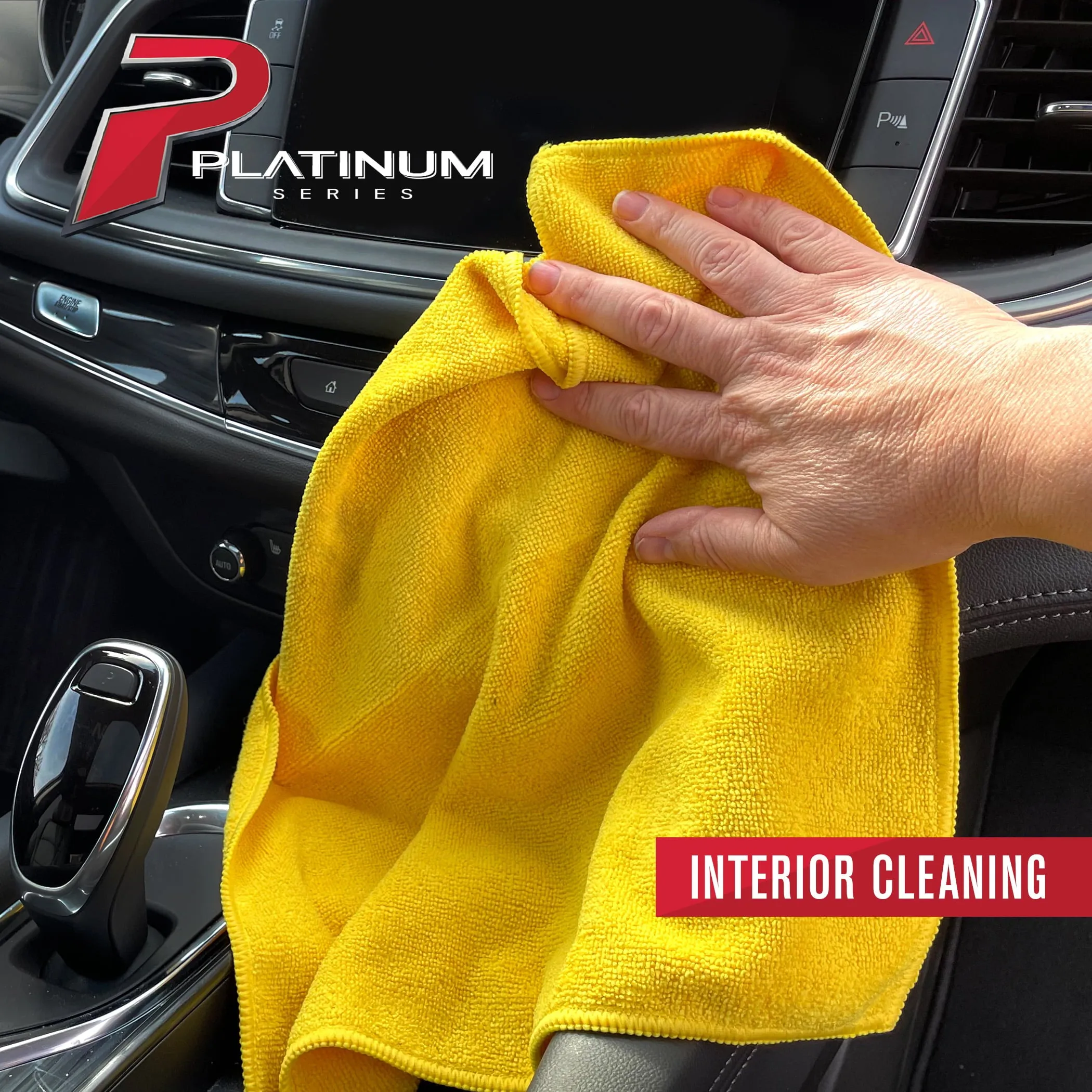 Platinum Series Premium Heavy Duty Multi-Purpose Microfiber Towel, Cleaning, Det