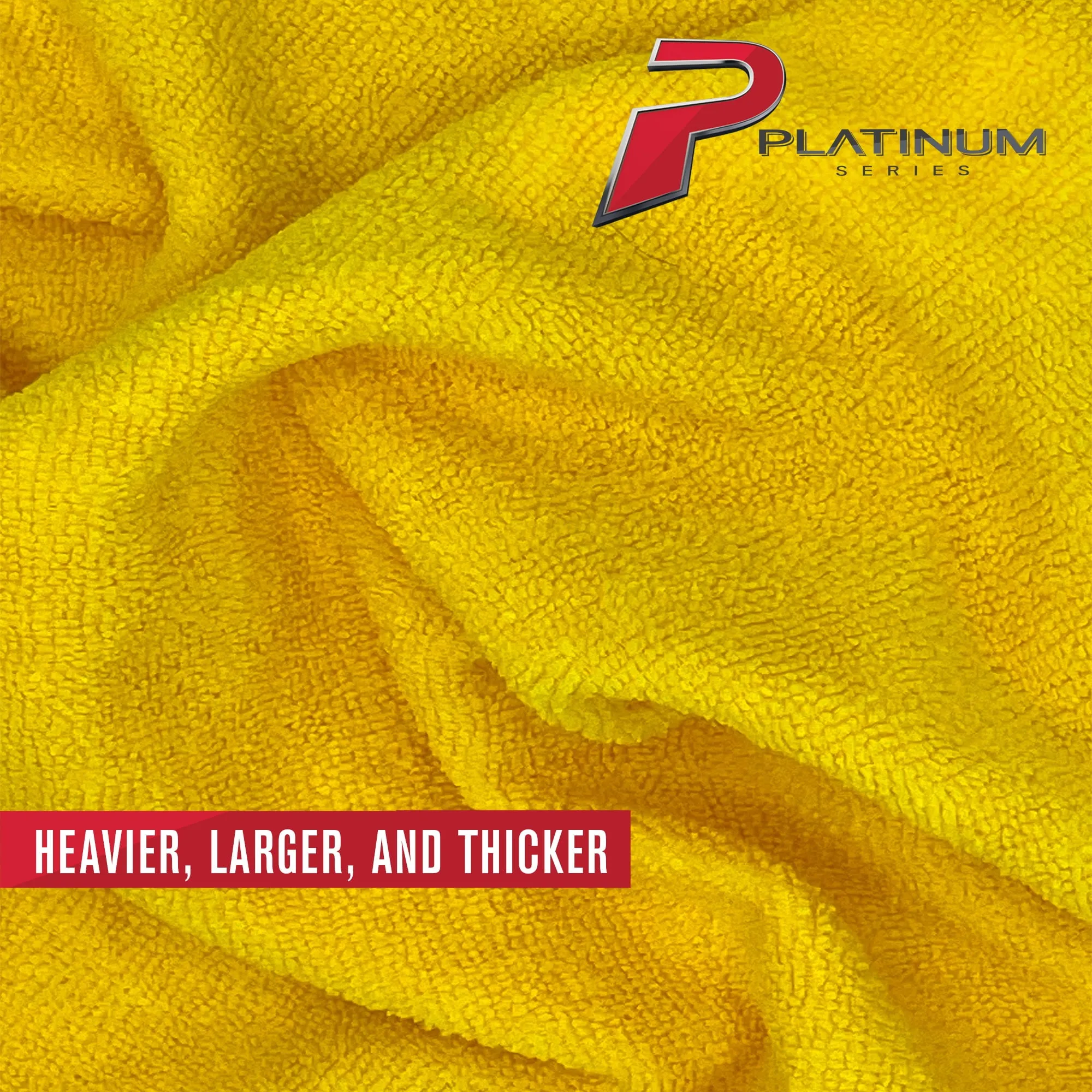 Platinum Series Premium Heavy Duty Multi-Purpose Microfiber Towel, Cleaning, Det