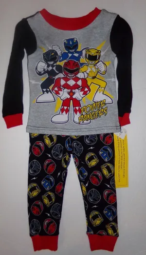 Power Rangers Pajamas 2T