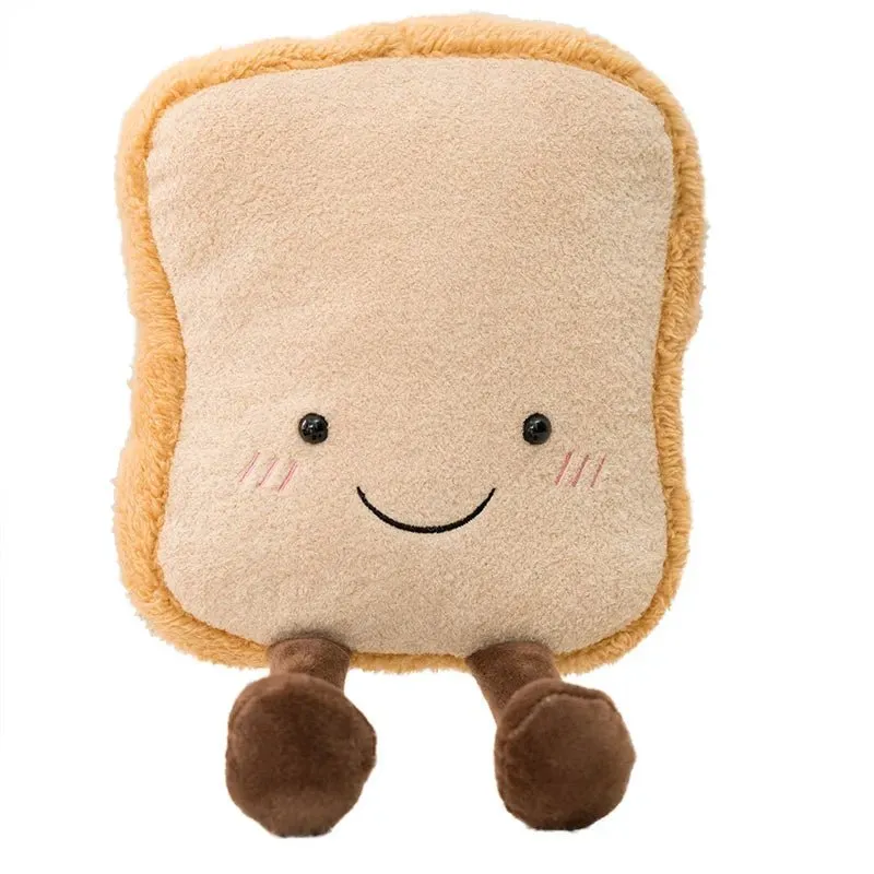 Pretzel Croissant Toast Plush Toy