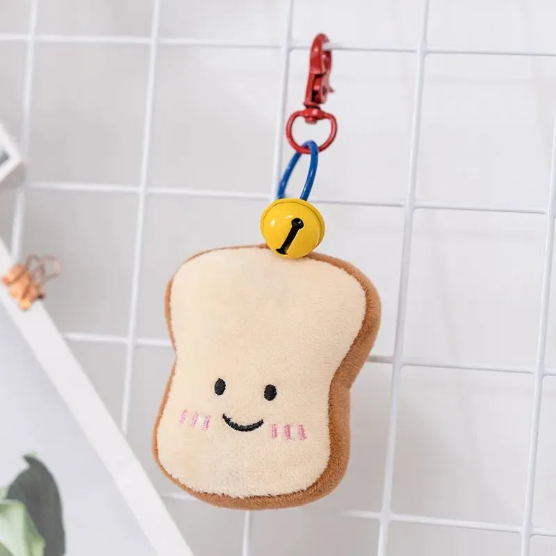 Pretzel Croissant Toast Plush Toy