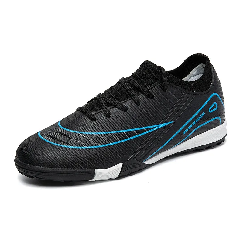 Professional Kid New Soccer Shoes Match Ankle Non-Slip Football Boots TF Sneakers Boys Comfortable Sports Shoes Unisex