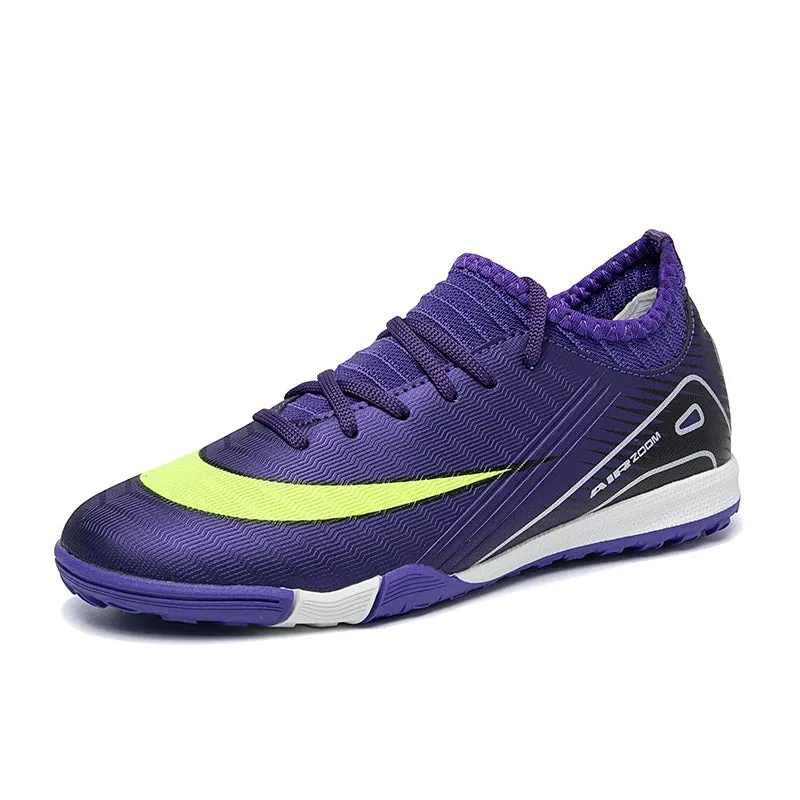 Professional Kid New Soccer Shoes Match Ankle Non-Slip Football Boots TF Sneakers Boys Comfortable Sports Shoes Unisex