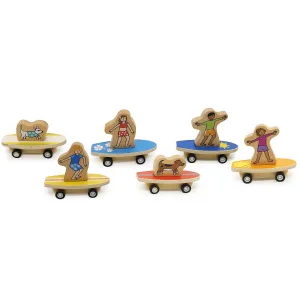 Pull Back Surfer Racers