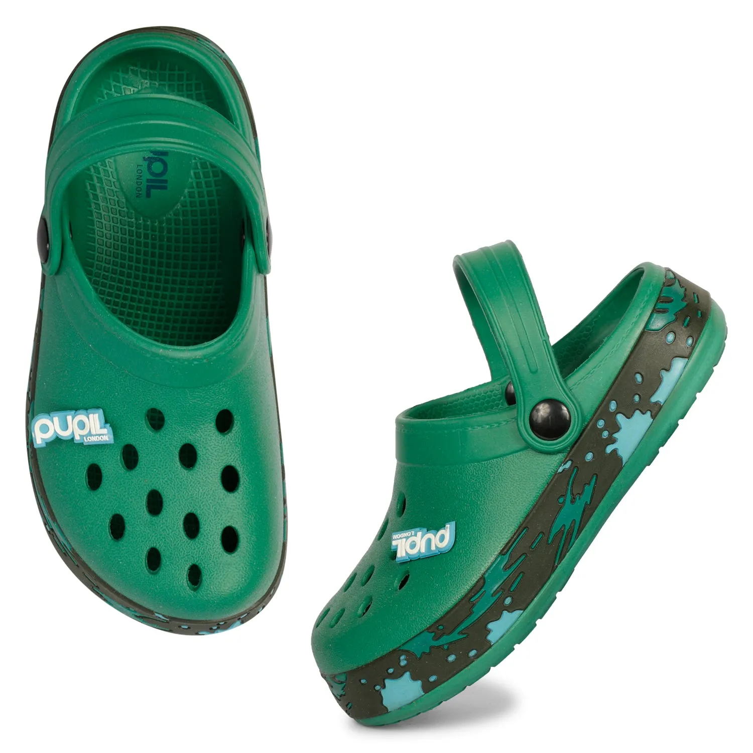 Pupil London P.Green Clogs (Wembley-02)