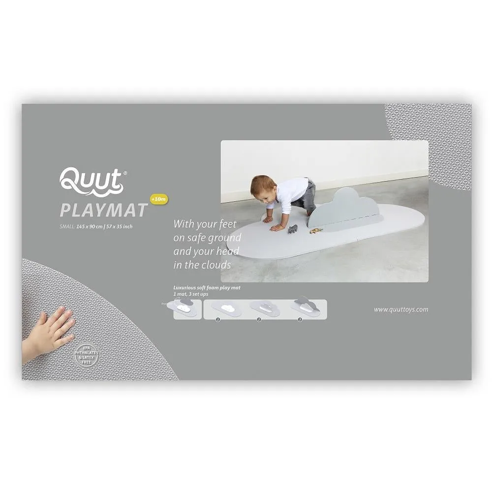 Quut Head in the Clouds Playmat Small (Pearl Grey)