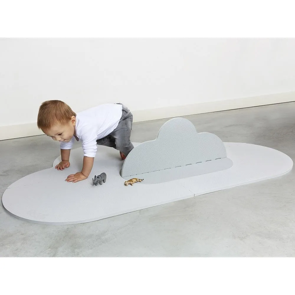 Quut Head in the Clouds Playmat Small (Pearl Grey)