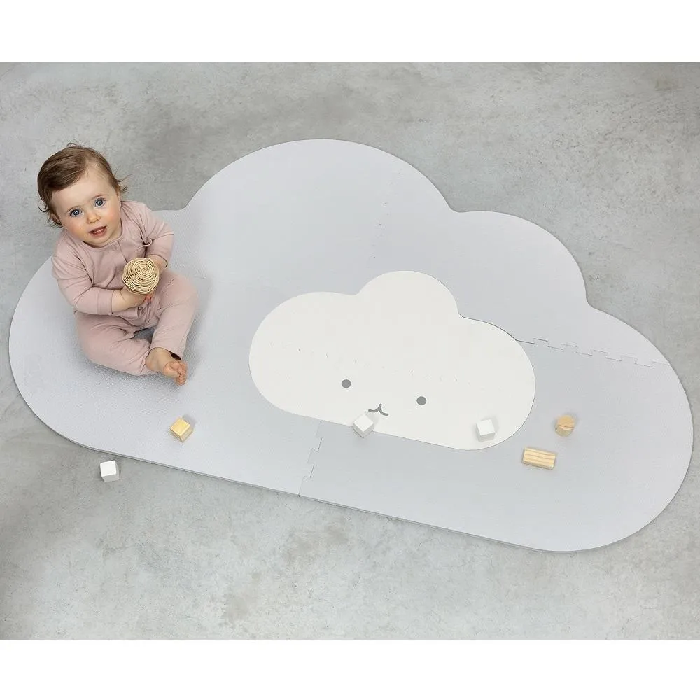 Quut Head in the Clouds Playmat Small (Pearl Grey)