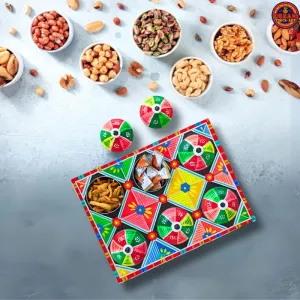 Rainbow Multi Purpose Hand Painted Box