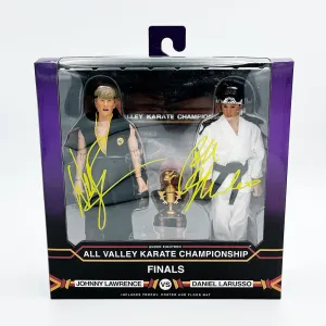 Ralph Macchio/William Zabka Autographed 'Karate Kid' 2-Pack Action Figures