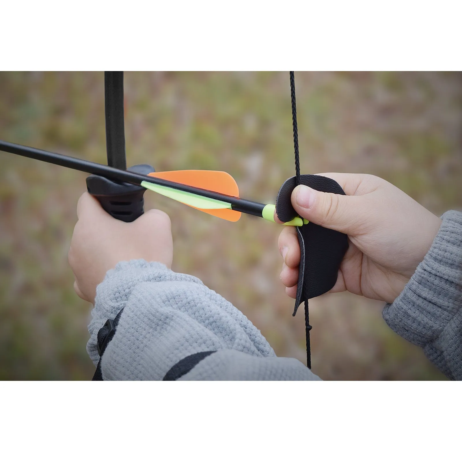 Recurve Bow and Arrow Set Outdoor for Children Junior Archery Beginner
