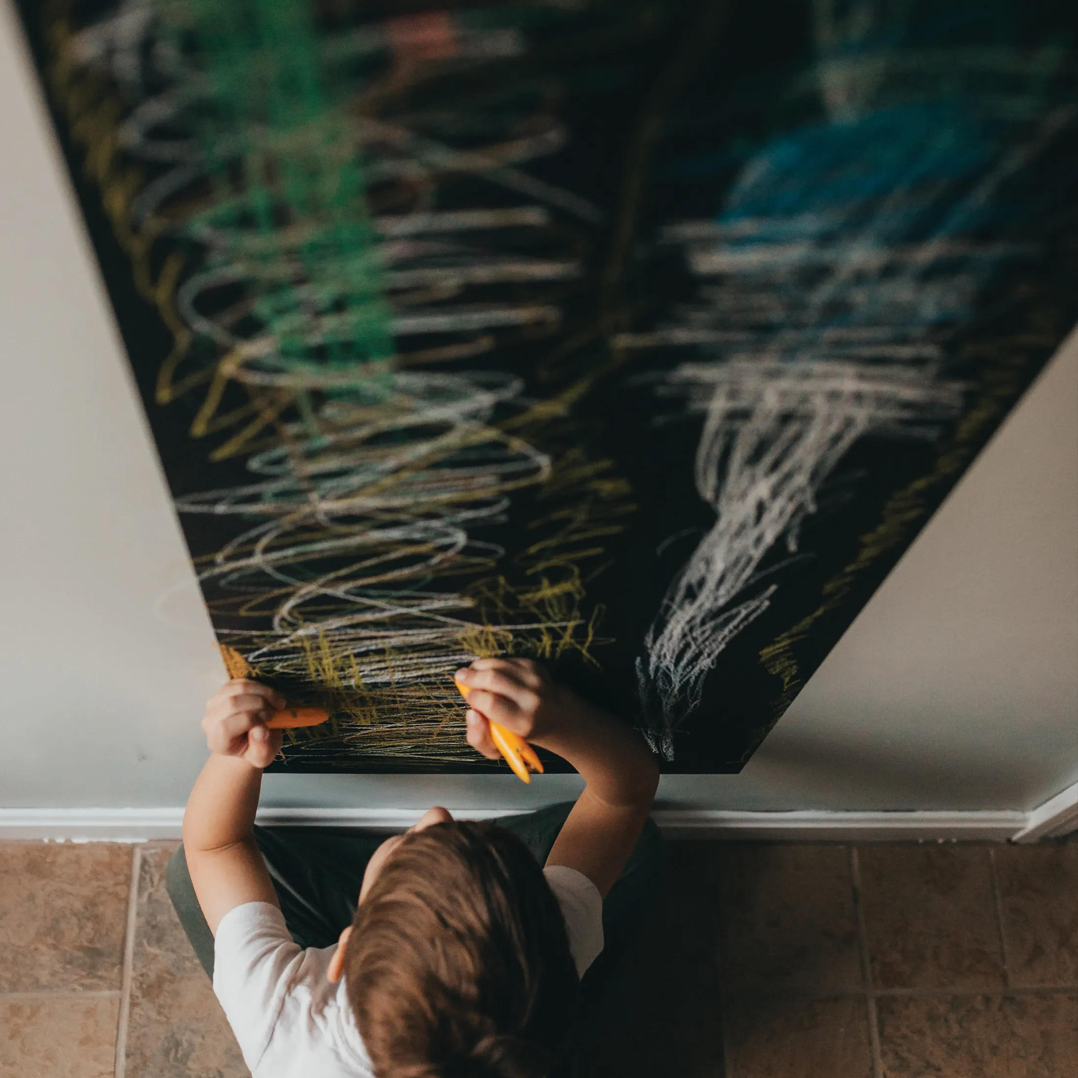Reusable Wall Decal Chalk Wall