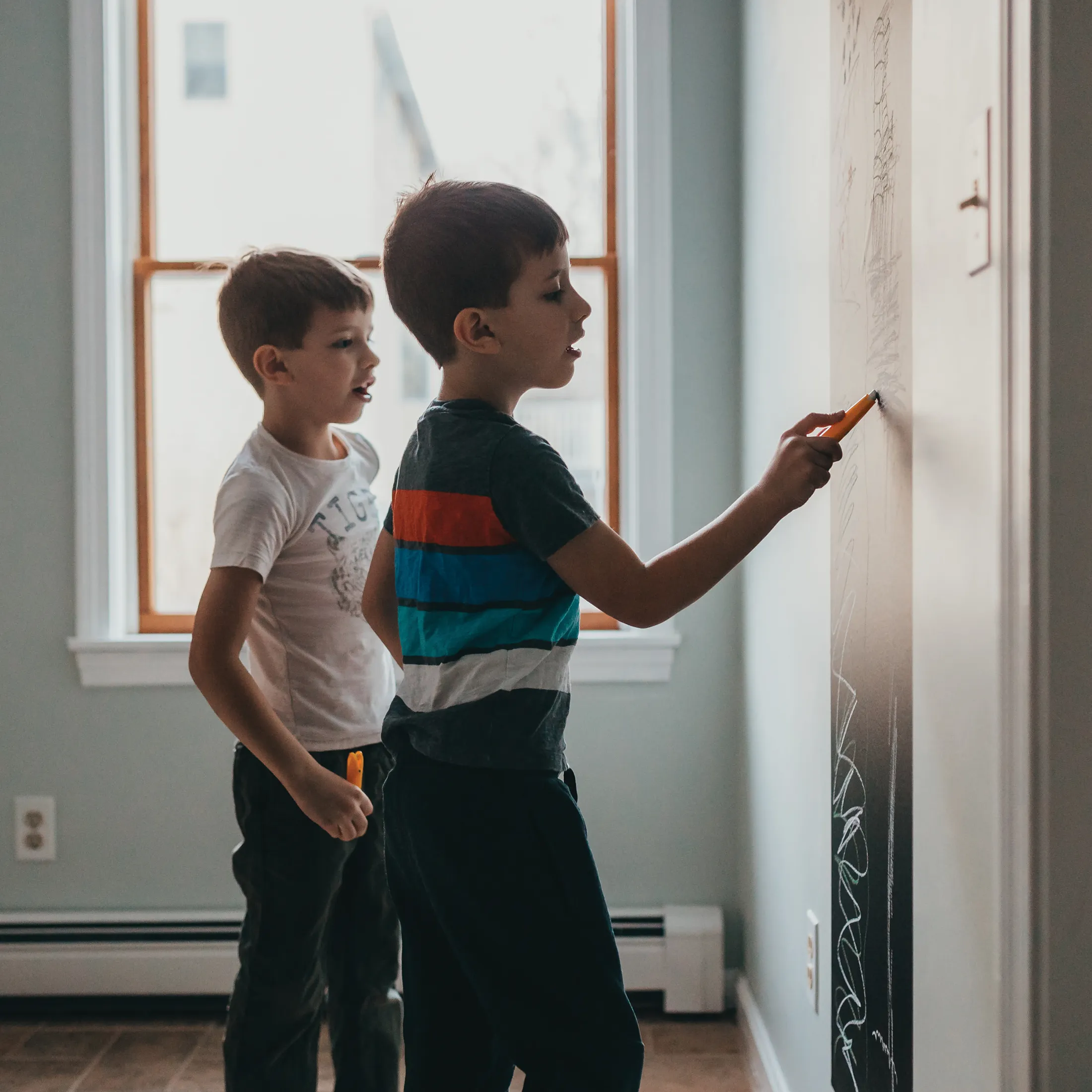 Reusable Wall Decal Chalk Wall