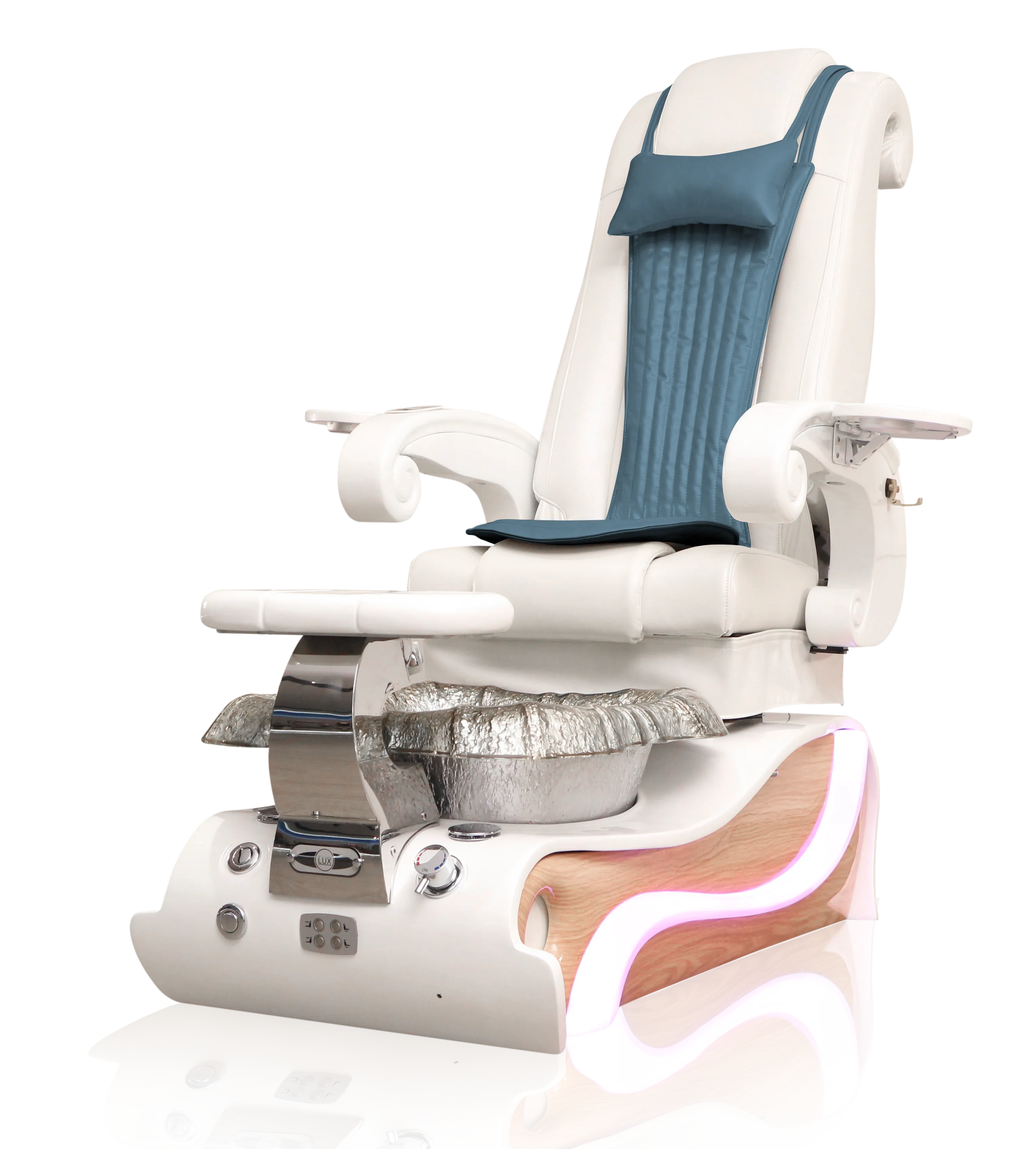 Reversible Acetone-Resistant Leather Decor Seat & Headrest Cover for ES450 Pedicure chair model only