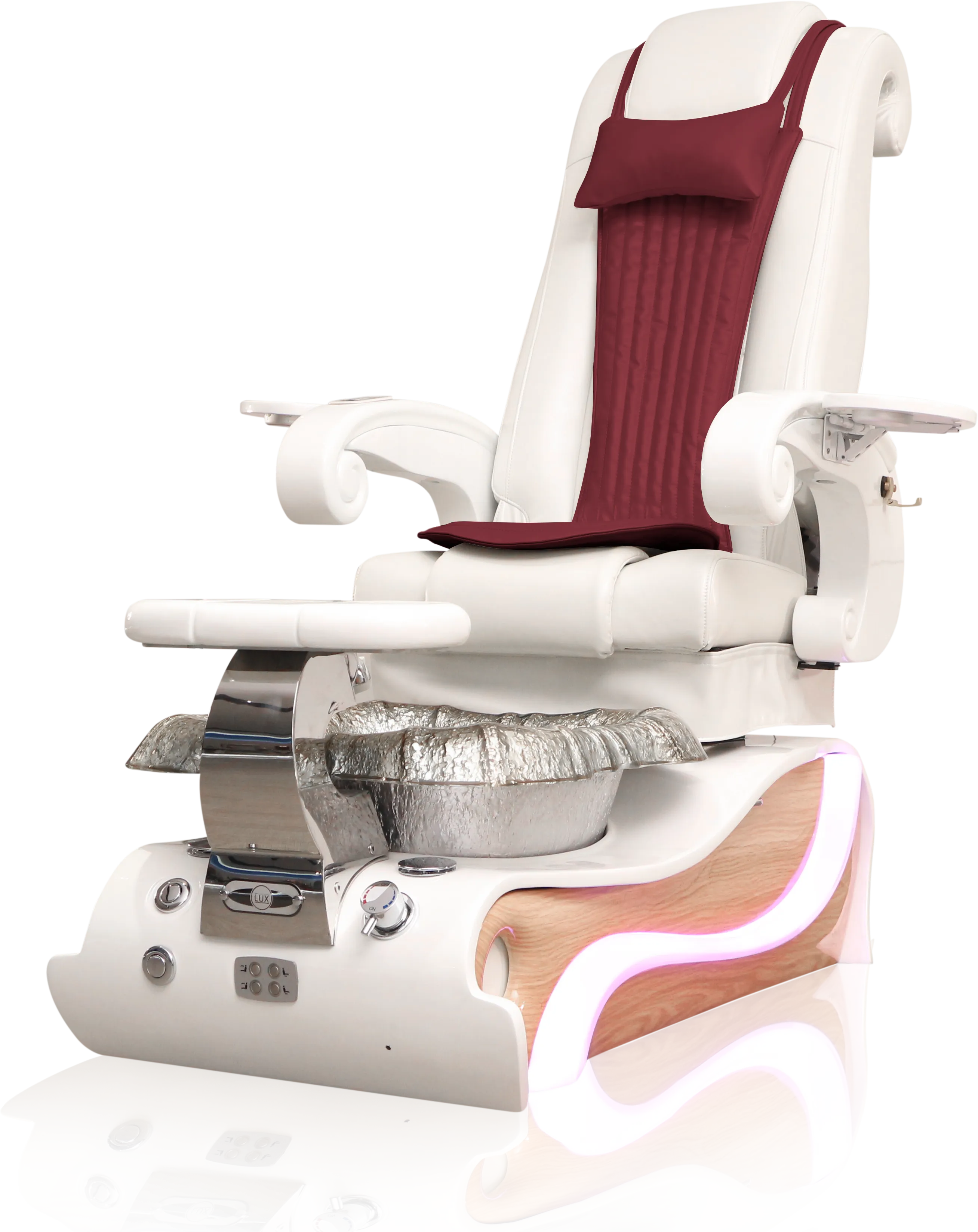 Reversible Acetone-Resistant Leather Decor Seat & Headrest Cover for ES450 Pedicure chair model only