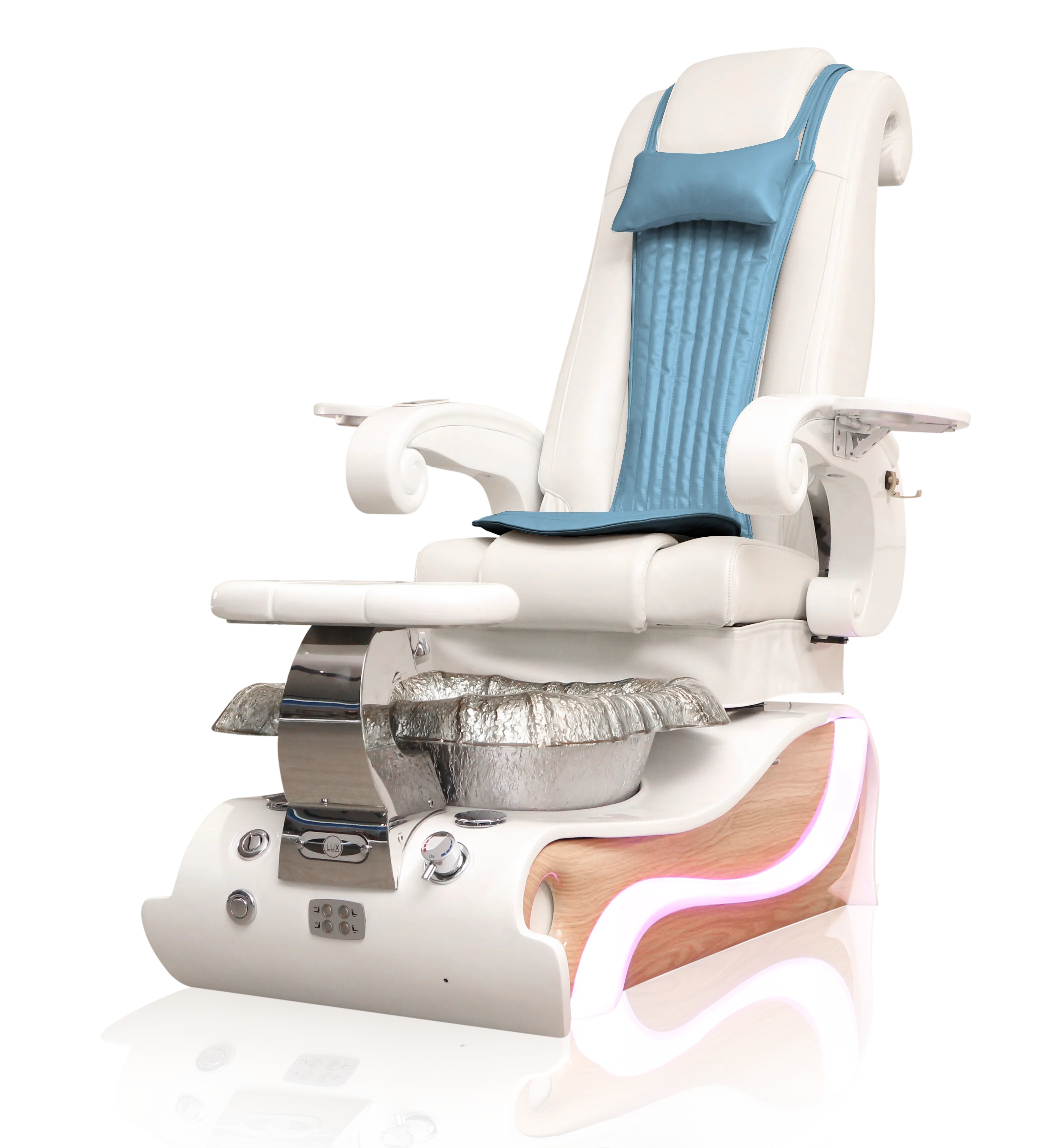 Reversible Acetone-Resistant Leather Decor Seat & Headrest Cover for ES450 Pedicure chair model only