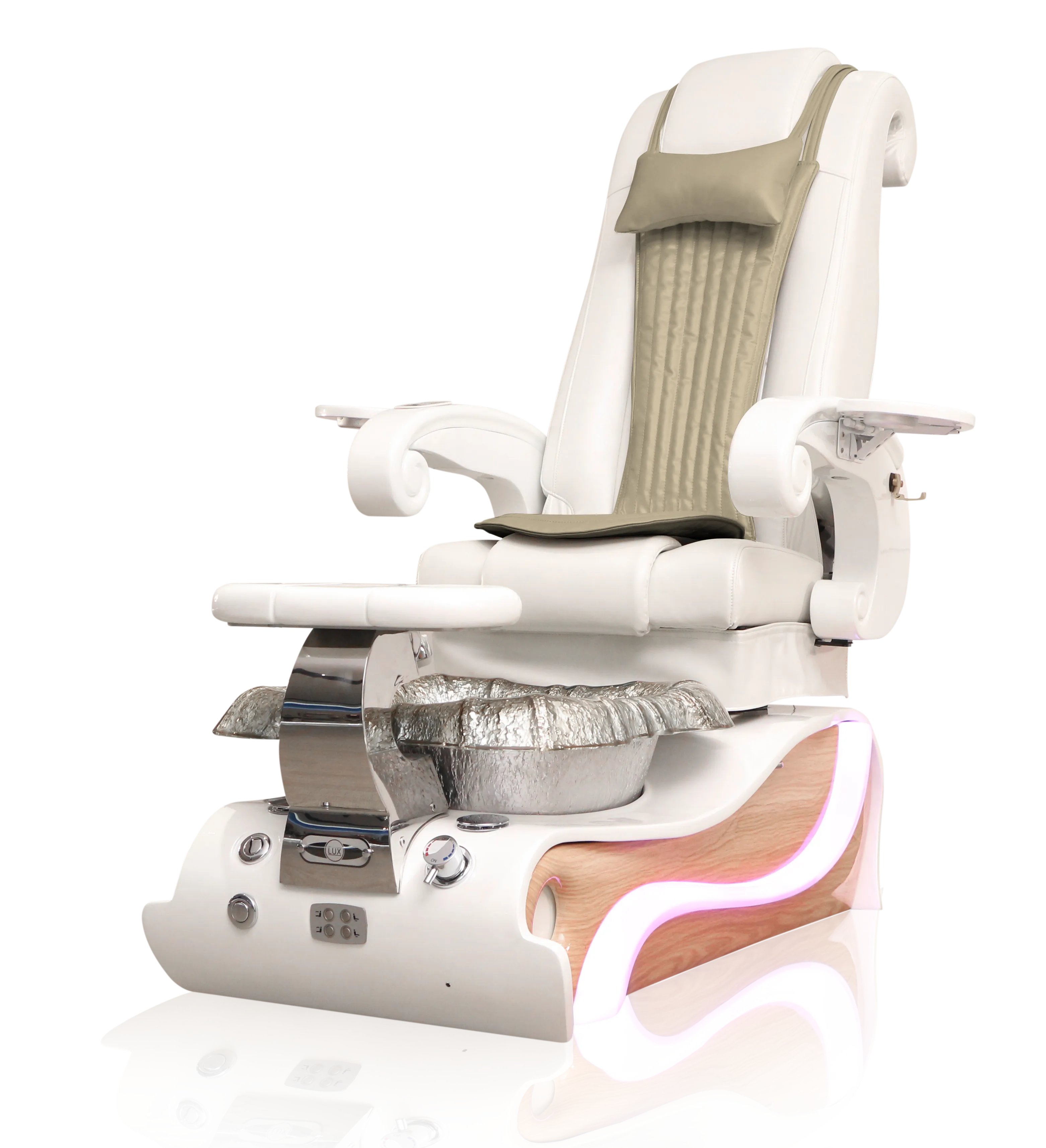 Reversible Acetone-Resistant Leather Decor Seat & Headrest Cover for ES450 Pedicure chair model only
