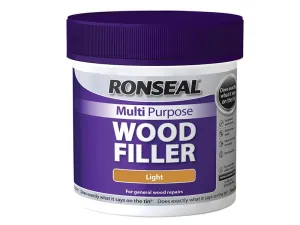 Ronseal Multi Purpose Wood Filler Tub Light 465G